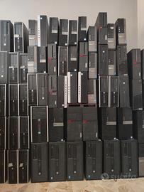 Computer pc hp dell lenovo rigenerati 8gb di ram