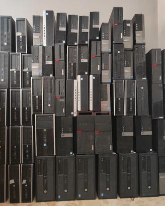 Computer pc hp dell lenovo rigenerati 8gb di ram