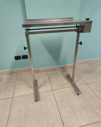 TAVOLO SERVITORE CHIRURGIA IN ACCIAIO INOX