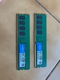 2 x RAM Crucial 8GB DDR4-2133