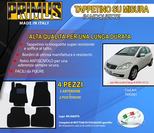 Tappetini Auto Mercedes A 09/07 >9/12