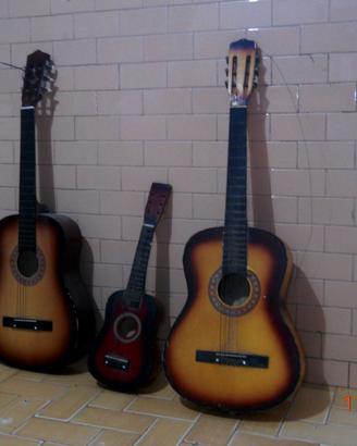 Chitarre e ukulele
