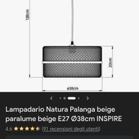 Lampadario nuovo ancora imballato 