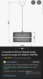 Lampadario nuovo ancora imballato 