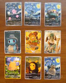 Carte da Collezione Pokémon X Van Gogh -Completo-