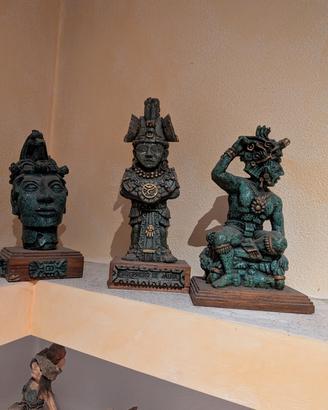 Statuette maya 