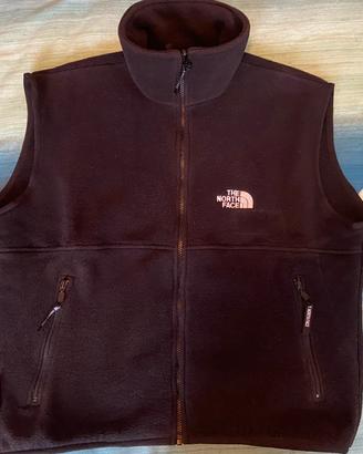 Gilet pile nero The North Face
