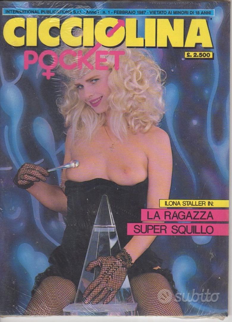 Cicciolina pocket - rivista erotica 1987 - Collezionismo In vendita a Roma