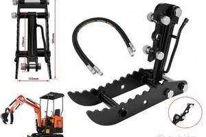 POLLICE IDRAULICO BENNA per miniescavatore