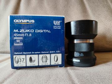 Olympus 45mm 1.8  m. zuiko premium  M4/3
