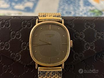 Orologio Longines placcato oro