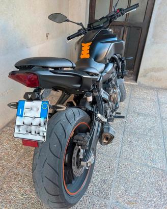 Yamaha mt07 ABS 2019