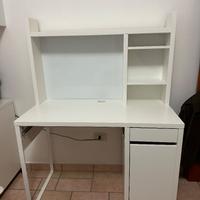 Scrivania + elemento supplementare IKEA mod MICKE