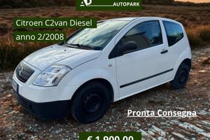 Citroen C2 1.4 HDi 70CV Van Vetrata