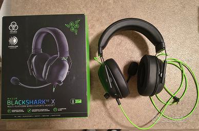 Razer Blackshark v2 X cuffie gaming audio 7.1