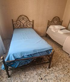 letto in ottone 