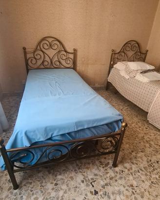 letto in ottone 