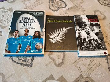 3 Libri Rugby Campioni e Passione