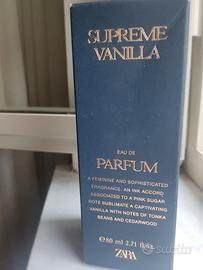 profumo zara supreme vailla