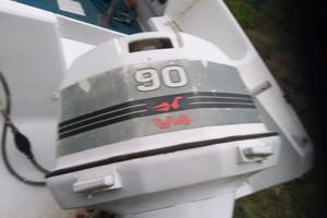 Motore fuoribordo Johnson 90 cavalli, 2 temp