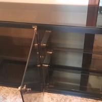 mobiletto in cristallo vintage madia