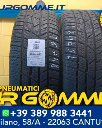 2 Gomme al 100% 205/55/16 CONTINENTAL Invernali - 