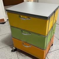 Cassettiera in plastica
