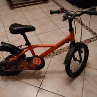 bicicletta btwin 16 pollici