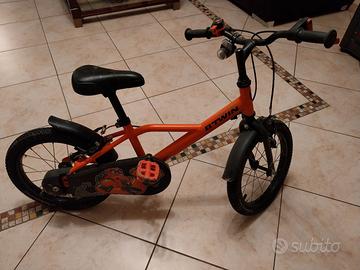 bicicletta btwin 16 pollici
