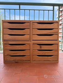 4 Cassettiere a 3 cassetti