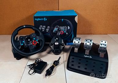 volante logitech g29 + pedaliera + cambio
