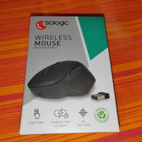 Mouse Wireless ergonomico 6 tasti