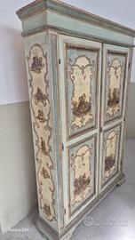 Armadio vintage stile provenzale