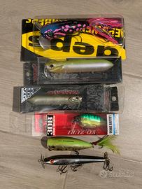 Lotto esche artificiali top