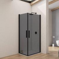 Box doccia 70x90 cm doppio battente con vetro