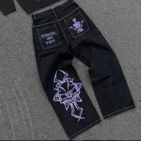 👖 Jeans Uomo/Donna Y2K Hip Hop Streetwear 