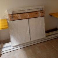 Letto singolo con cassettoni a scomparsa