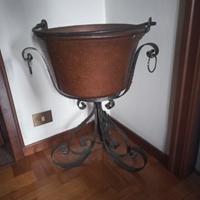 Calderone Paiolo in Rame Antico 