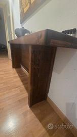 consolle legno
