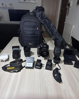 Nikon d3400+accessori