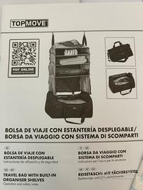 Borsa da viaggio con sistema di scomparti Topmove