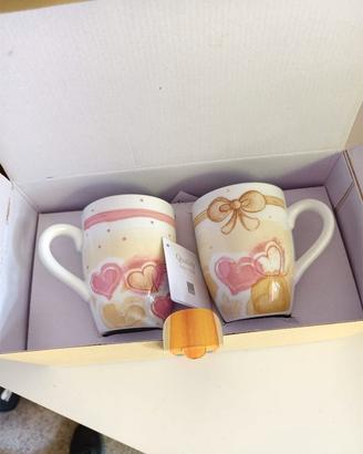 THUN Set 2 Mug Angel Love Nuove