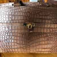 Borsa in pelle Ghibli originale made in Tuscany