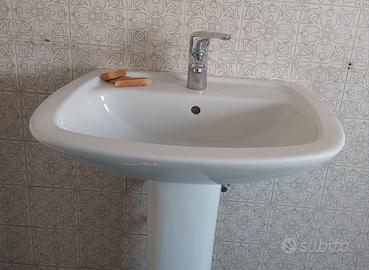 sanitari Dolomite -lavabo + colonna 