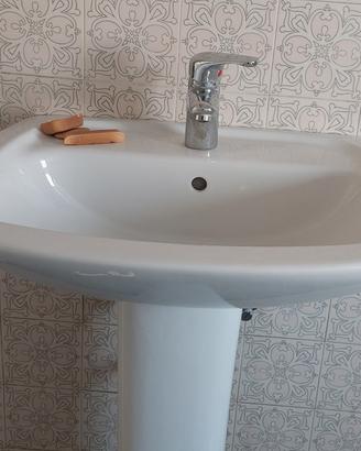 sanitari Dolomite -lavabo + colonna 