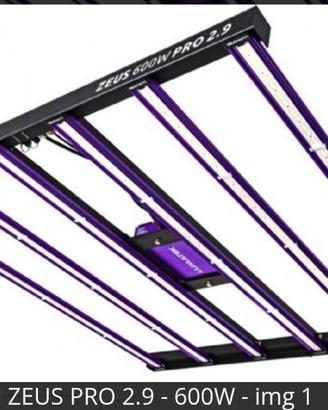 lampada led grow  lumetek 600w pro 2.9 