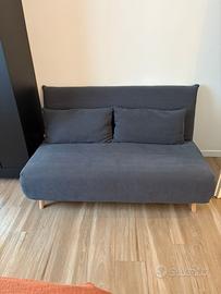 Divano letto matrimoniale Maison du Monde grigio