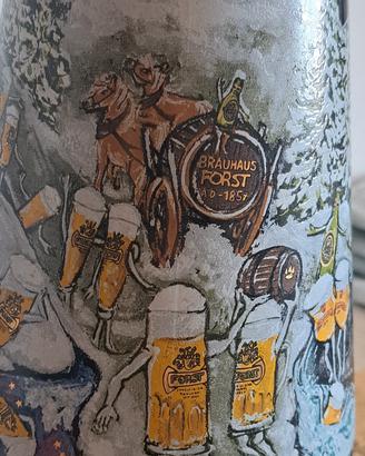 bottiglia  da collezione Forst Natale 2017 