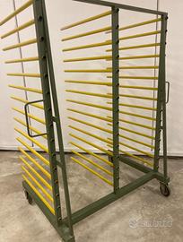 Carrelli per essiccazione vernici