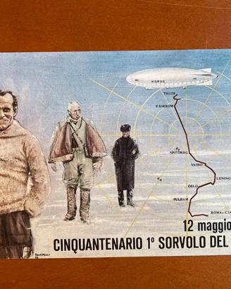 Cinquantenario 1° Sorvolo del Polo Nord